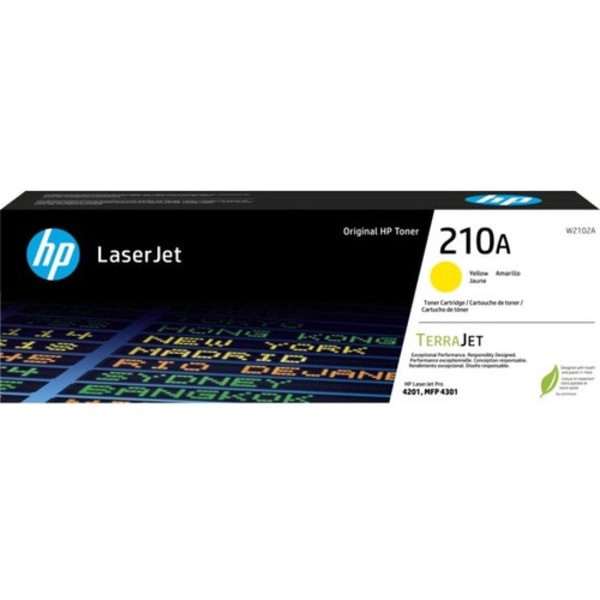 slide 2 of 2, Hp 210A Yellow Toner Cartridge, W2102A, 1 ct