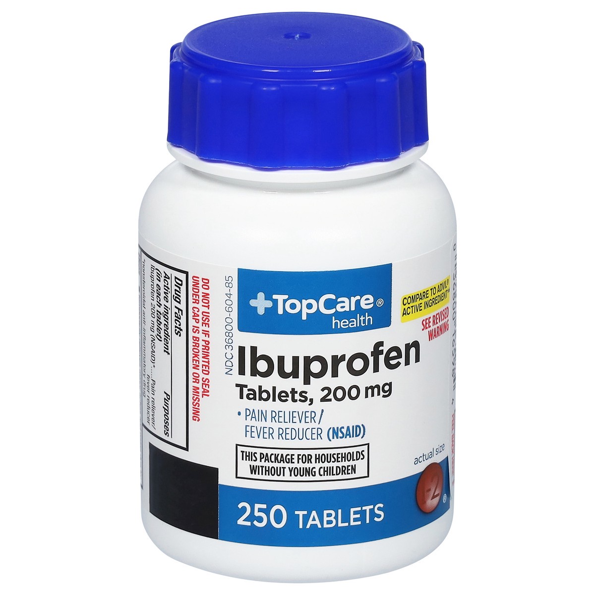 slide 2 of 9, TopCare Ibuprofen, 150 ct