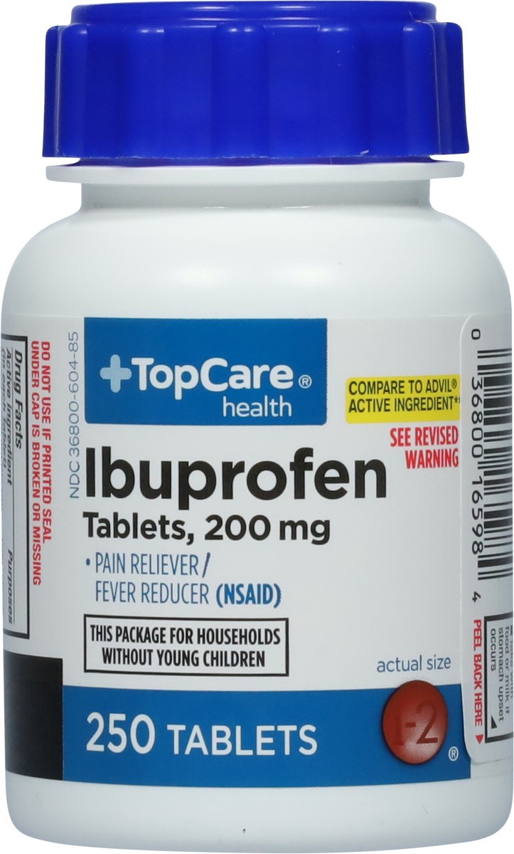 slide 8 of 9, TopCare Ibuprofen, 150 ct