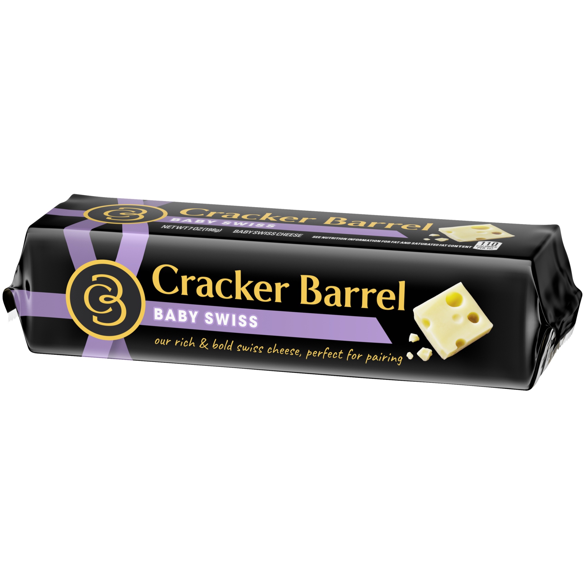 Cracker Barrel Baby Swiss Cheese Block 7 oz Shipt