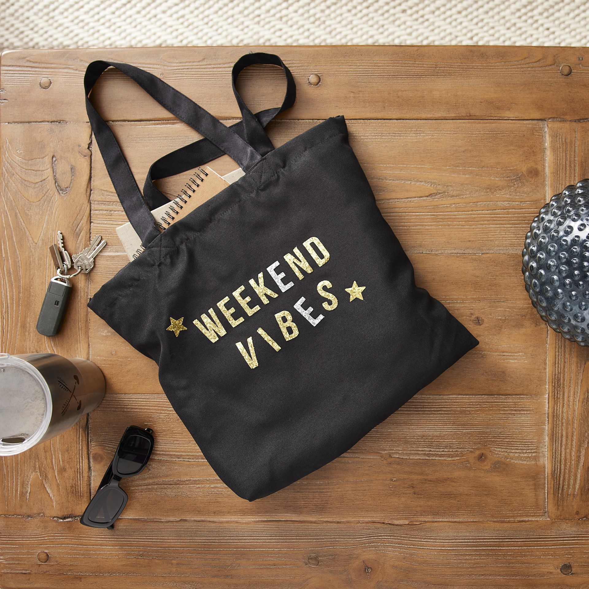 slide 6 of 6, Reusable Tote Bag By Make Market, 13.5 in x 13.5 in x 4 in