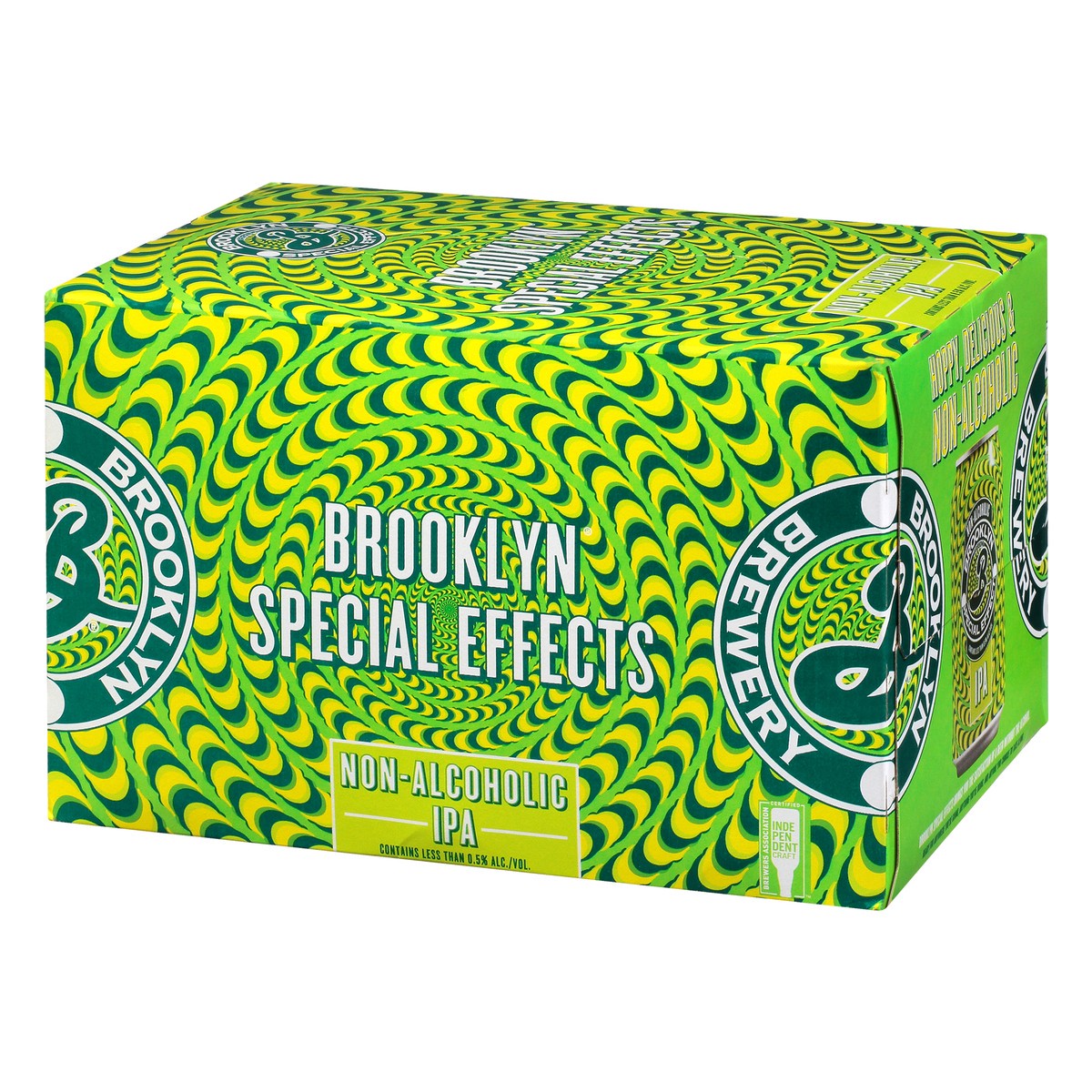 slide 9 of 9, Brooklyn Brewery Special Effects Non-Alcoholic IPA Beer 1 ea, 1 ct