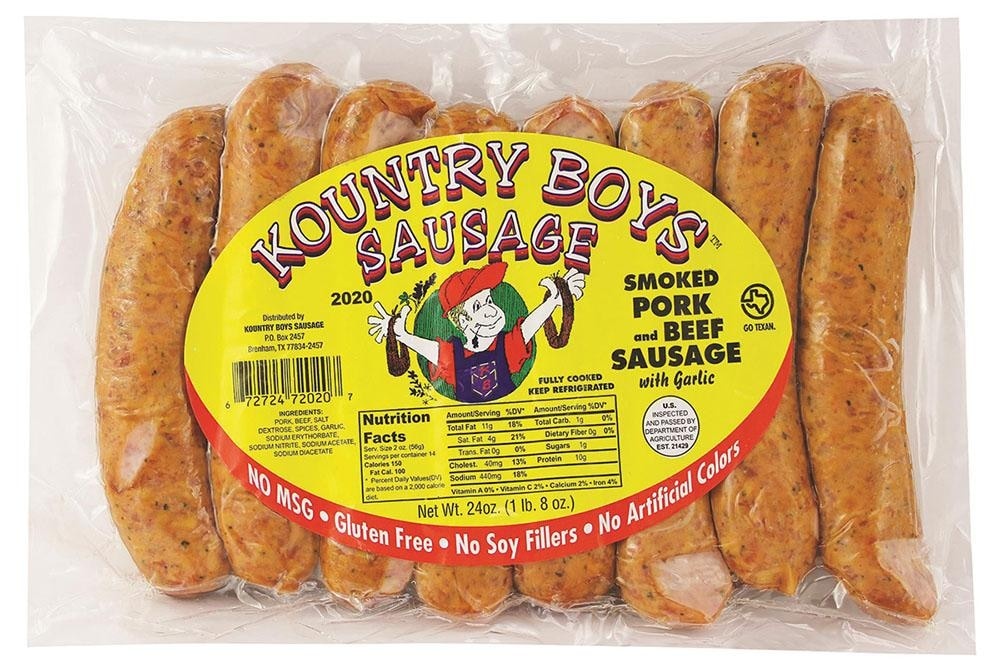 slide 1 of 5, Kountry Boys Sausage 24 oz, 24 oz