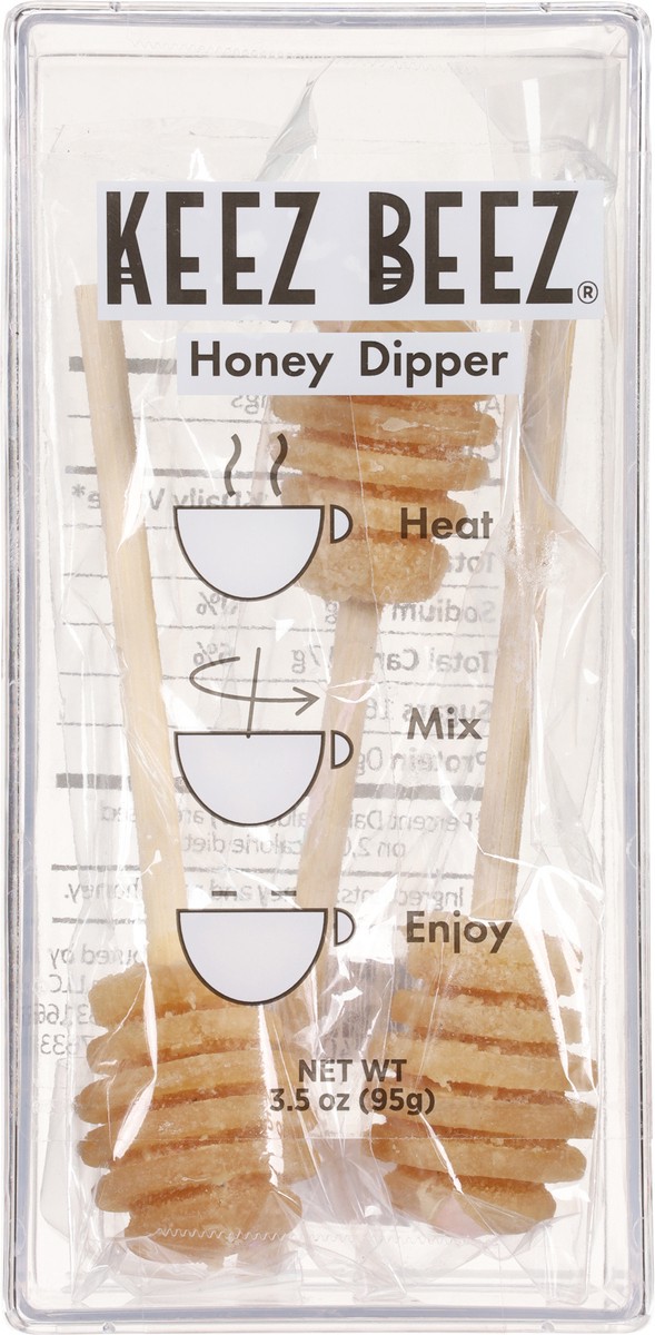 slide 4 of 14, Keez Beez Raw Honey Dippers, 10 oz
