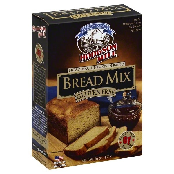 slide 1 of 1, Hodgson Mill Bread Mix - Gluten Free, 16 oz