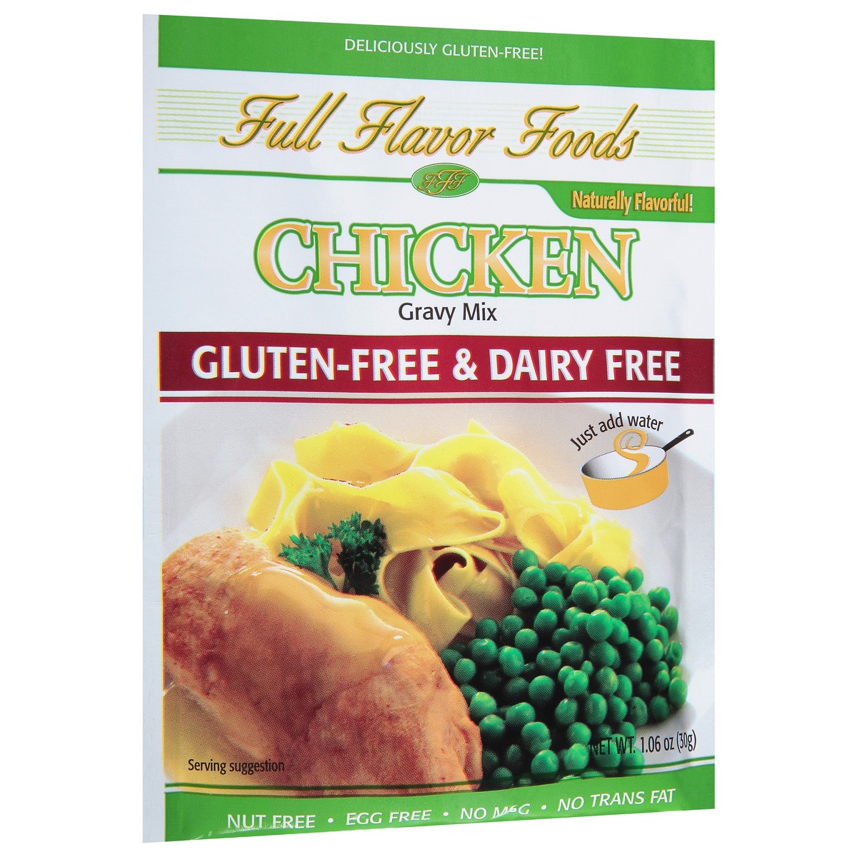 slide 7 of 9, Full Flavor Foods Full Flavor Chicken Gravy Mix, 1.06 oz