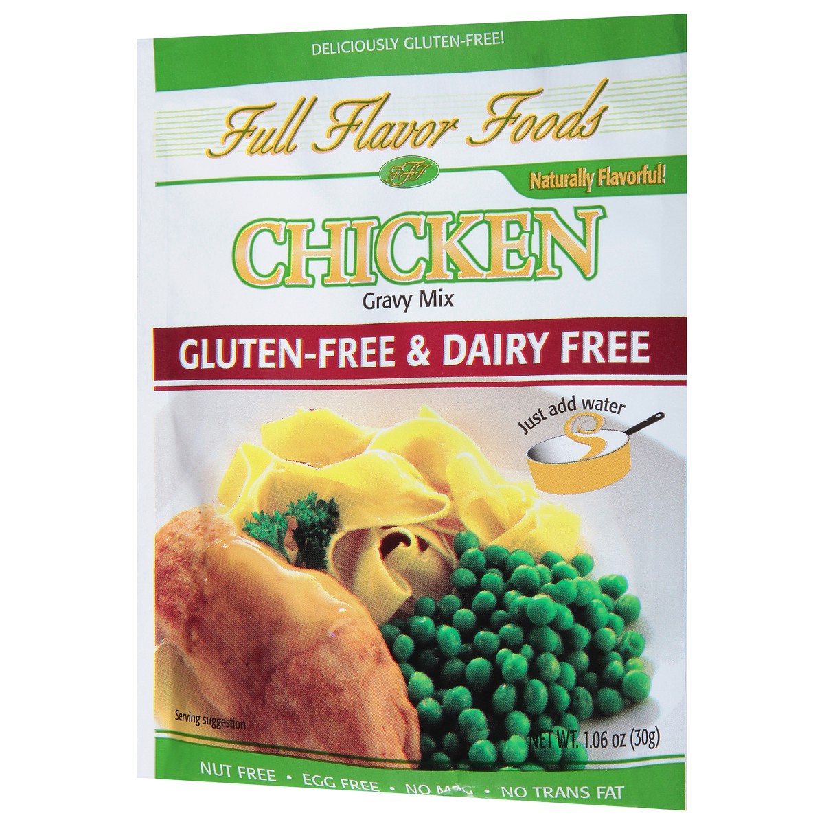 slide 3 of 9, Full Flavor Foods Full Flavor Chicken Gravy Mix, 1.06 oz