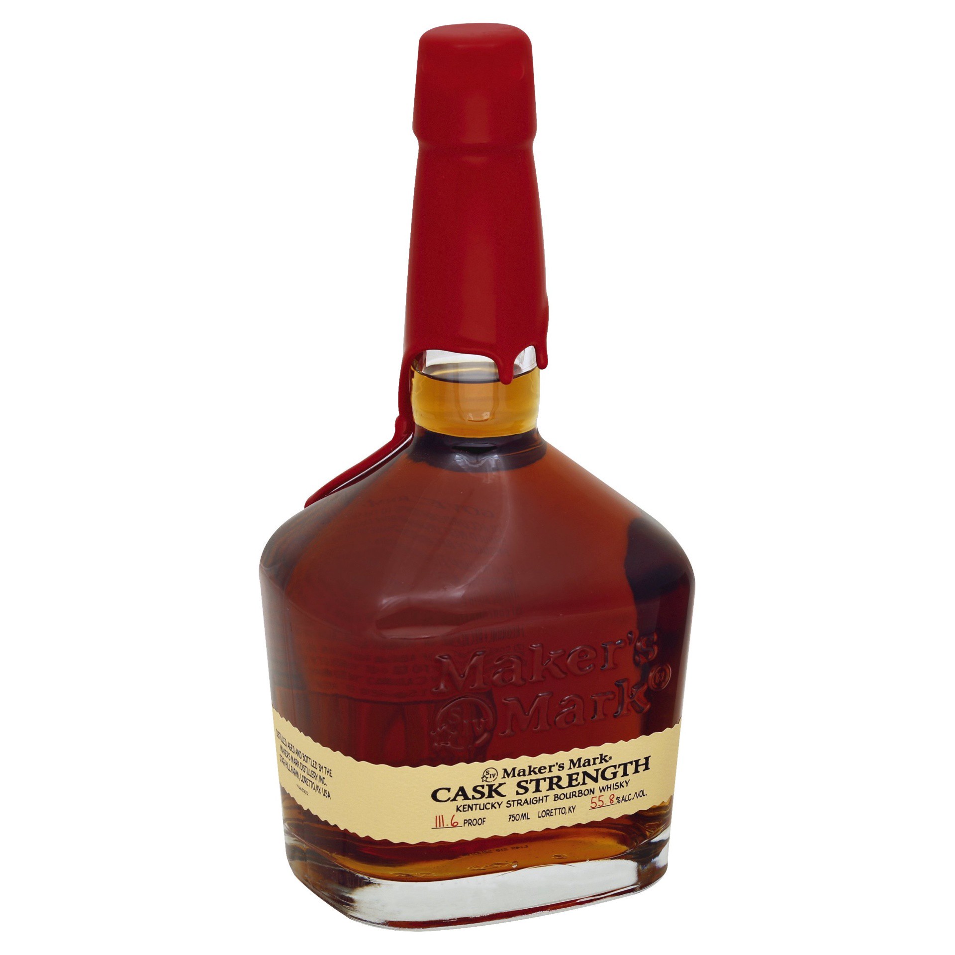 slide 1 of 8, Maker's Mark Cask Strength Kentucky Straight Bourbon Whisky 750 ml, 750 ml