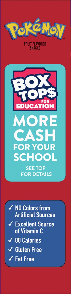 slide 7 of 9, Betty Crocker Pokemon Fruit Flavored Snacks, Treat Pouches, Gluten Free Snack, Value Pack, 22 Ct, 17.6 oz, 22 ct