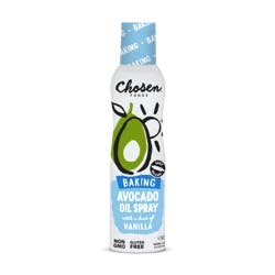 Chosen Foods Avocado Oil with Vanilla Baking Spray