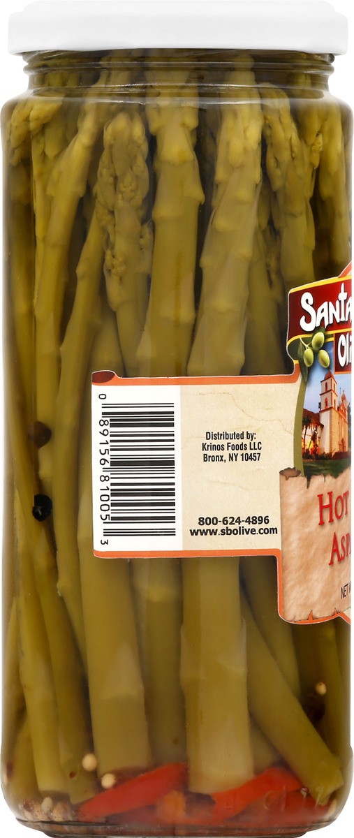 slide 5 of 8, Santa Barbara Olive Co. Pickled Asparagus Hot, 