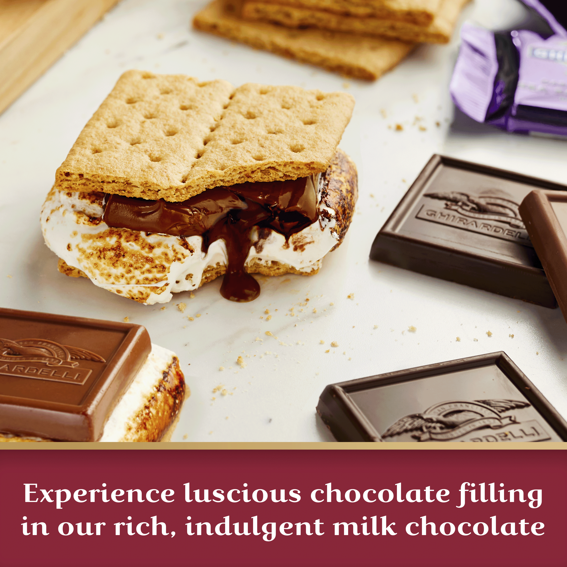 slide 4 of 5, Ghirardelli Double Chocolate Milk Chocolate Bar, 4.8oz, 4.8 oz