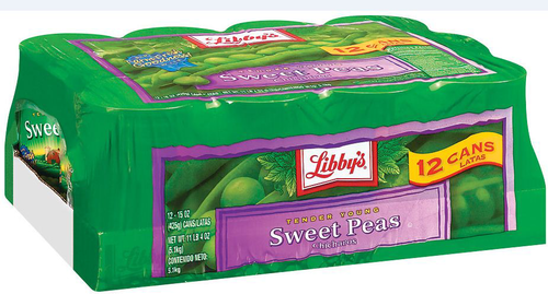 slide 1 of 1, Libby's Sweet Peas, 180 oz