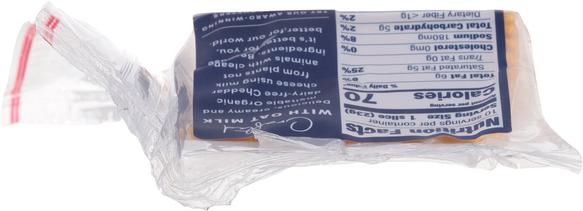 slide 3 of 14, Miyoko's Creamery Plant Milk Cheddar Cheese Slices 10 Each, 10 ct