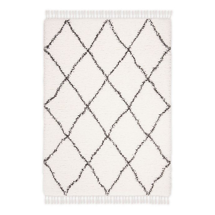 slide 1 of 1, Global Caravan Jasmine Area Rug - Ivory, 3 ft x 5 ft