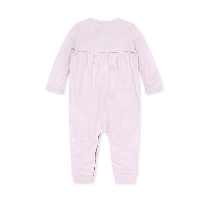 slide 2 of 2, Burt's Bees Baby Honeyomb Pointelle Jumpsuit, 1 ct