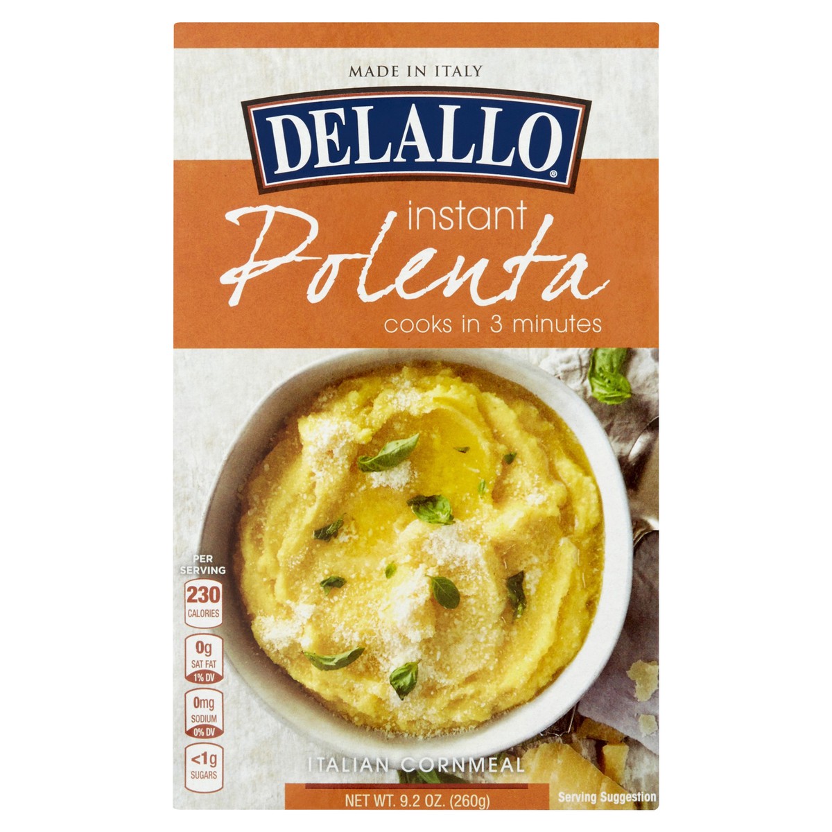 slide 6 of 10, Delallo Polenta Inst 9.200 Oz, 9.2 oz