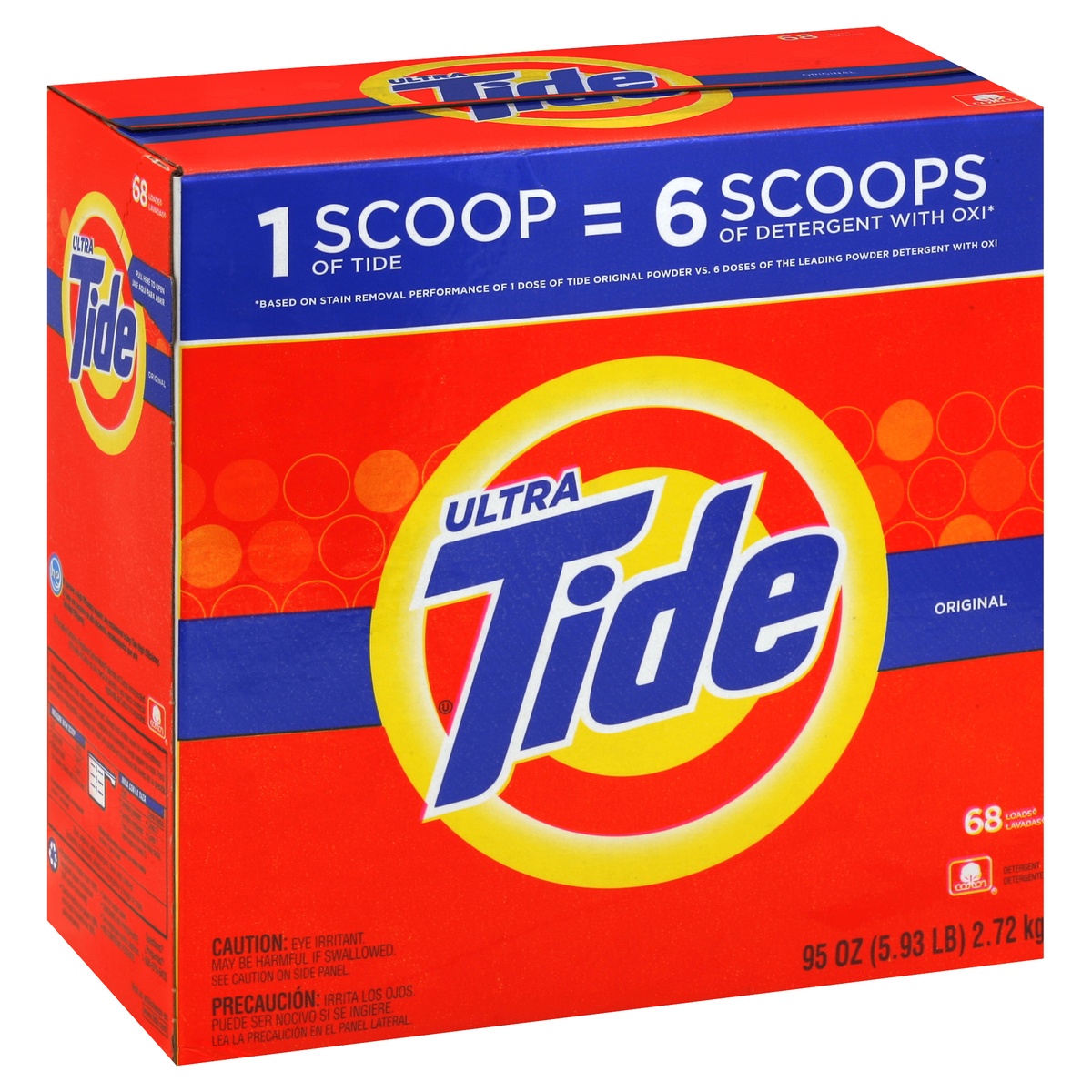 slide 1 of 1, Tide Detergent , 95 oz