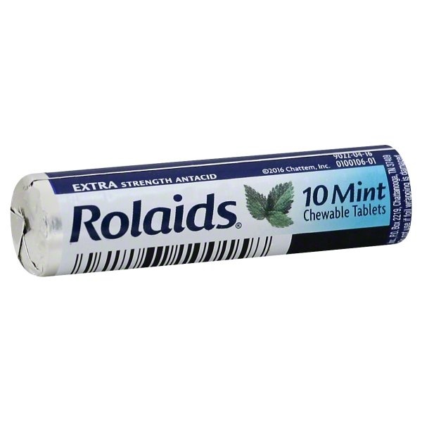 slide 1 of 1, Rolaids Antacid 10 ea, 10 ct