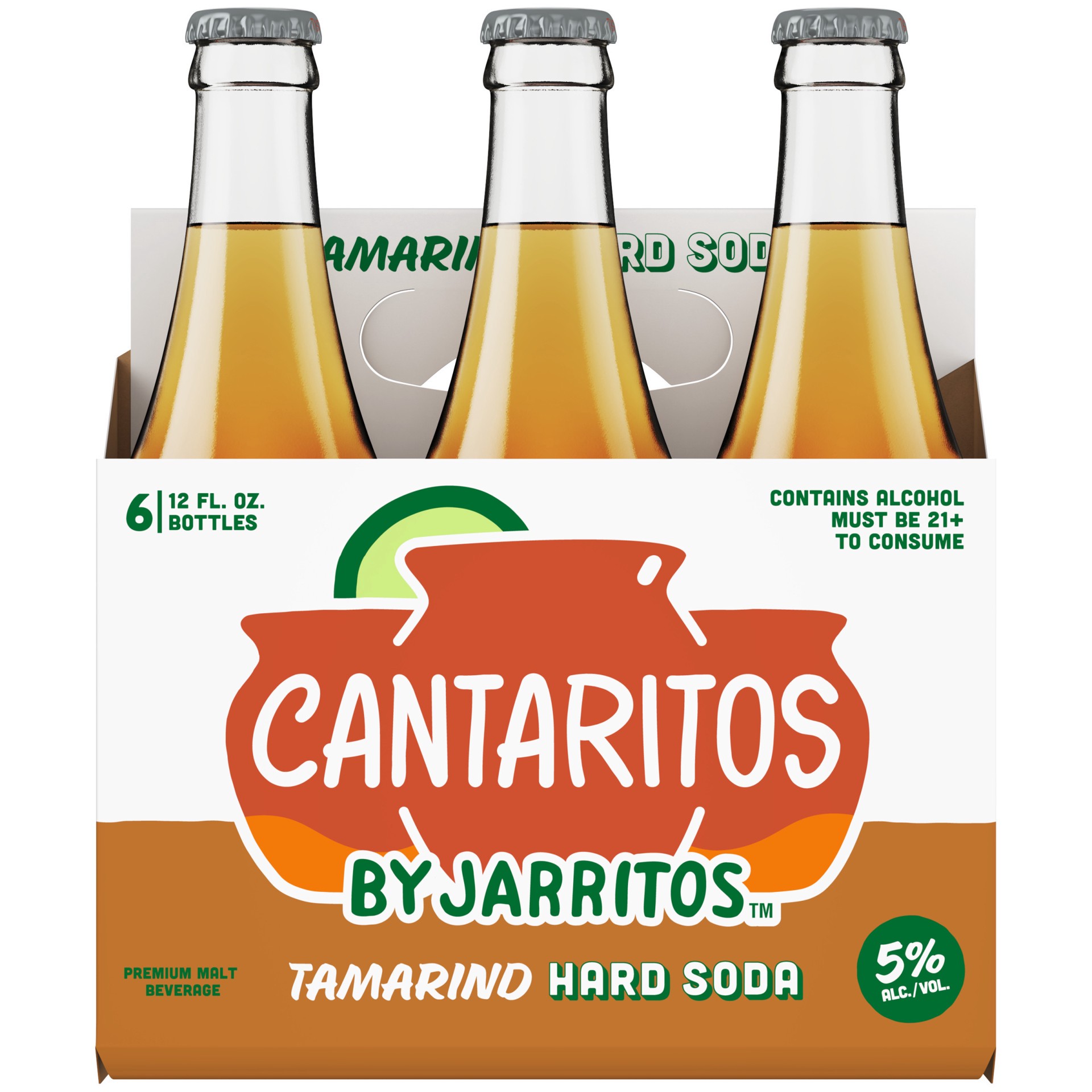 slide 3 of 4, Cantaritos Tamarind Hard Soda 6 - 12 fl oz Bottles, 6 ct
