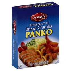 Dynasty Panko Bread Crumbs - 3.5 oz Box