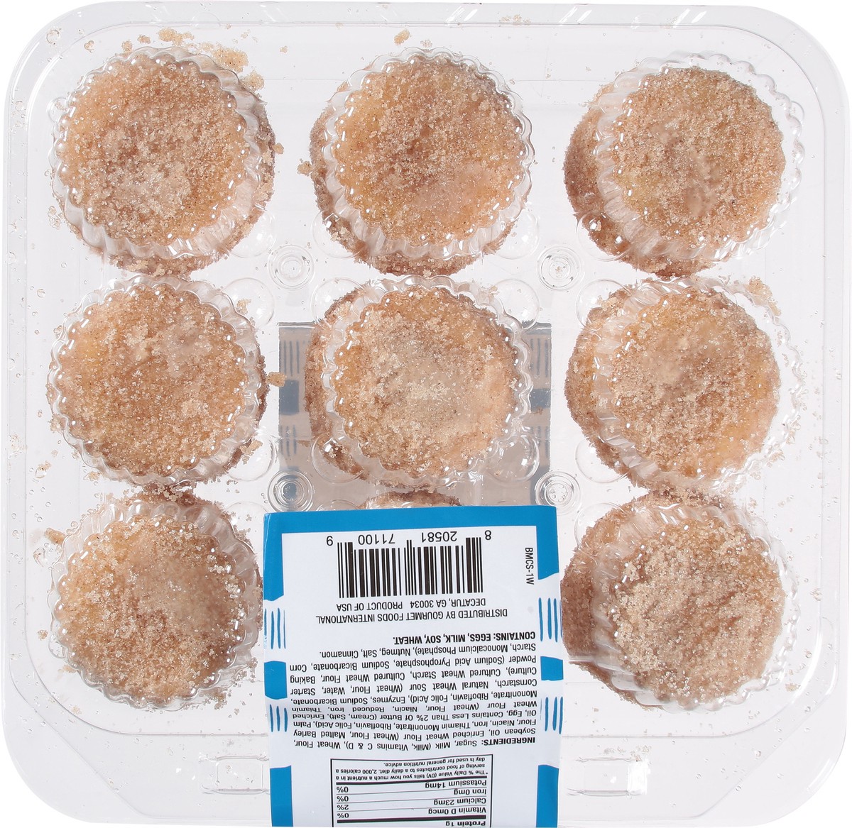 slide 7 of 9, Bite Classic Sugar Donuts Muffins 9 ea, 9 ct