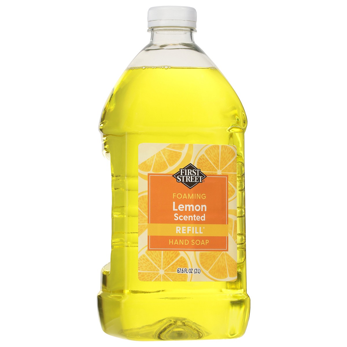 slide 4 of 4, First Street Fs Foam Lemon Hand Soap Refill, 67.6 oz