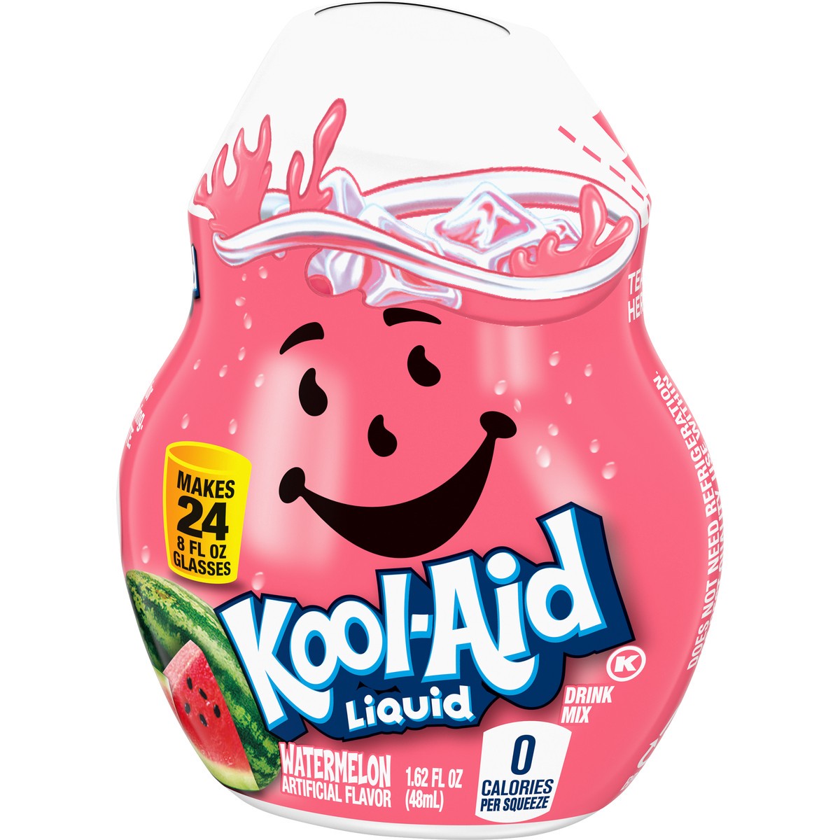 slide 4 of 8, Kool-Aid Liquid Watermelon Artificially Flavored Soft Drink Mix, 1.62 fl oz Bottle, 1.62 fl oz