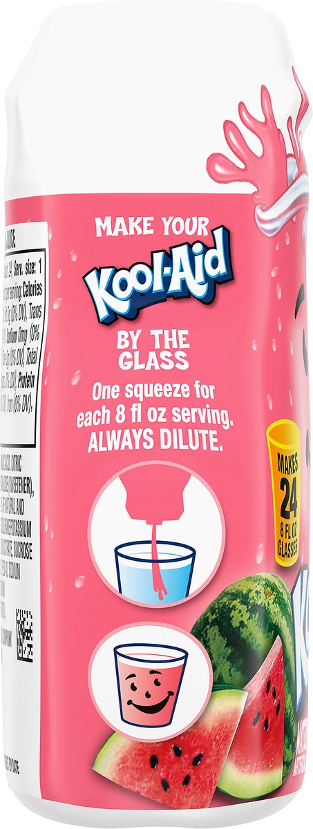 slide 5 of 8, Kool-Aid Liquid Watermelon Artificially Flavored Soft Drink Mix, 1.62 fl oz Bottle, 1.62 fl oz