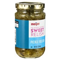 slide 2 of 29, Meijer No Sugar Added Sweet Relish, 8 oz