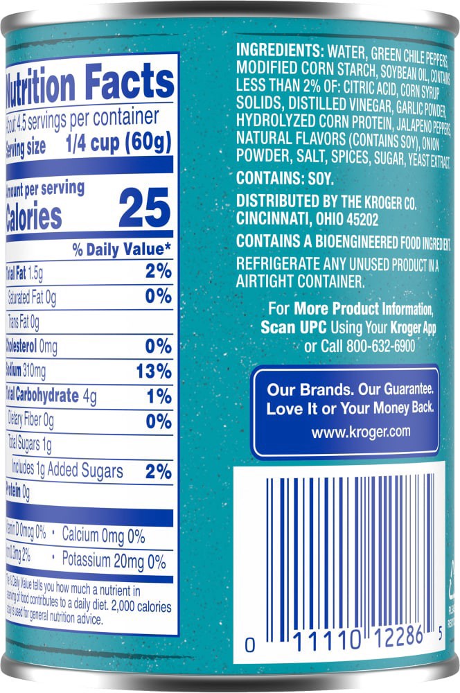 slide 3 of 4, Kroger Green Enchilada Sauce - 10 oz, 10 oz