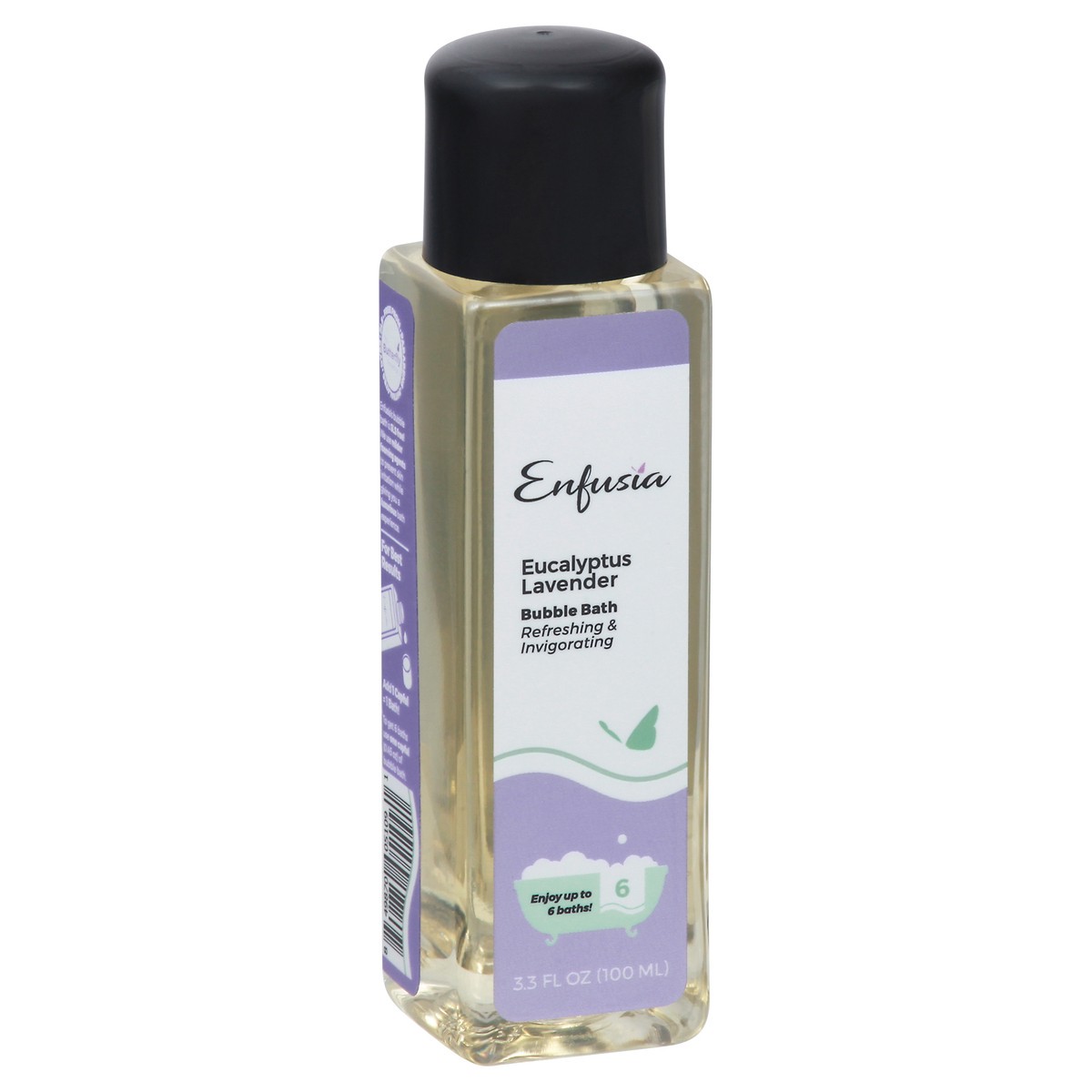 slide 5 of 13, Enfusia Eucalyptus Lavender Bubble Bath 3.3 fl oz, 3.3 oz