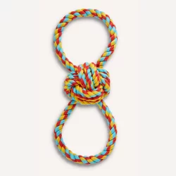 Joyhound Figure 8 with Fist Rope Dog Toy