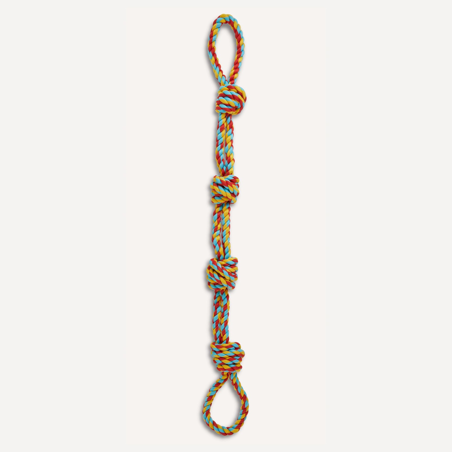 slide 1 of 1, Joyhound 4-Knot Rope Dog Toy, 1 ct