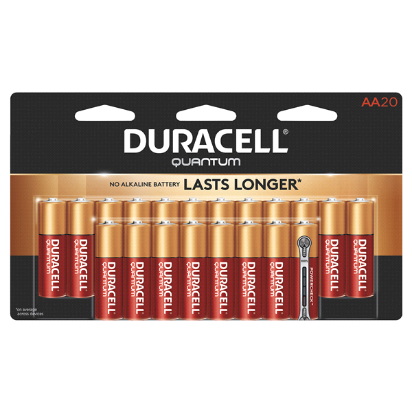 slide 1 of 3, Duracell Alkaline Batteries Aa20Pk, 1 ct
