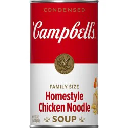 Campbell's Campbell’s Condensed Homestyle Chicken Noodle Soup, 22.2 oz Family Size Can