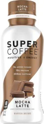 Super Coffee Positive Energy Enhanced Mocha Latte Coffee - 12 fl oz
