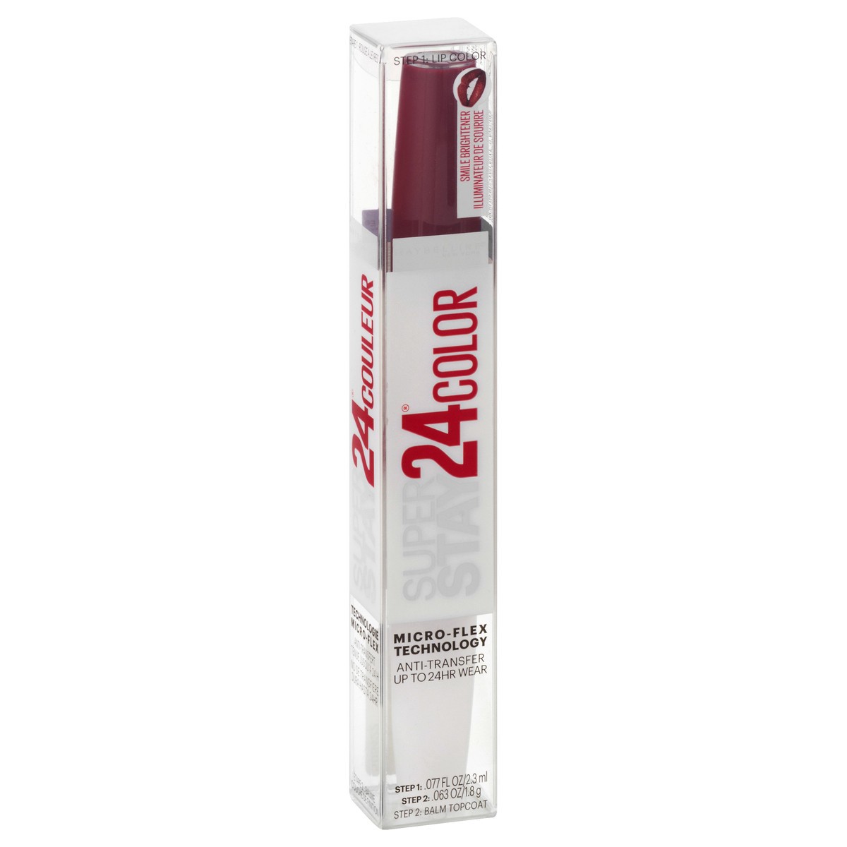 slide 2 of 9, Super Stay 24 Color Optic Ruby 310 Lip Color 1 ea, 1.4 oz