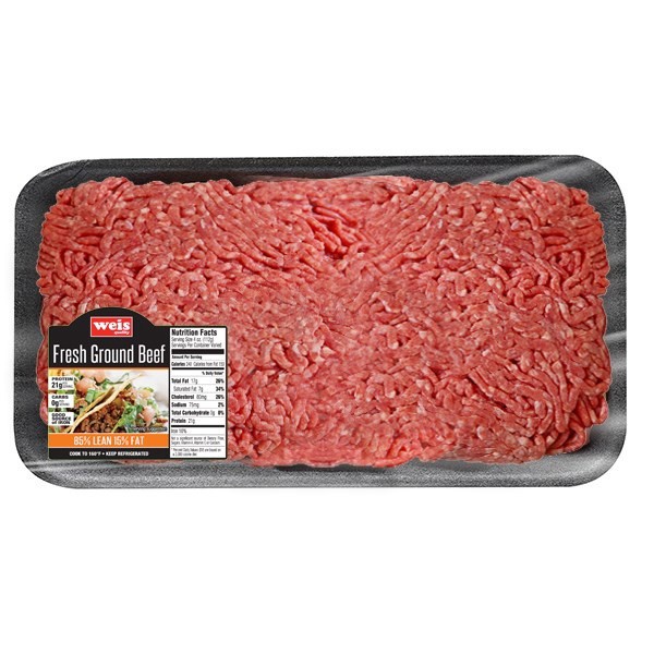slide 1 of 1, 85% Lean Saving Pack Ground Beef, per lb