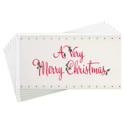Hallmark A Very Merry Christmas Greeting Card 1 ea
