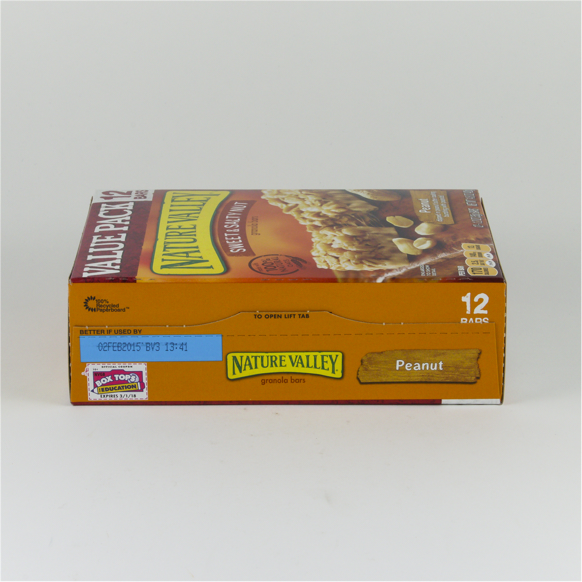 slide 2 of 6, Nature Valley Granola Bars Sweet and Salty Nut, Peanut, 12 Bars, 12 ct; 1.2 oz