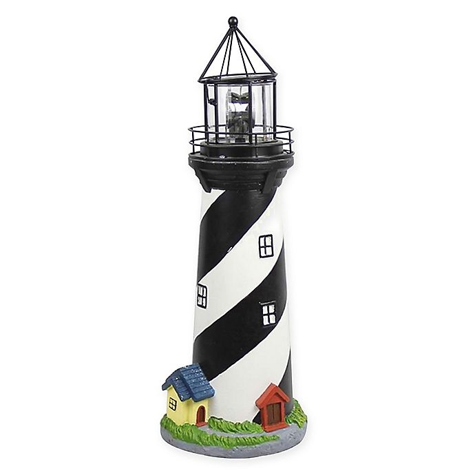 slide 1 of 2, Destination Summer Solar Lighthouse with Rotating Light, 1 ct