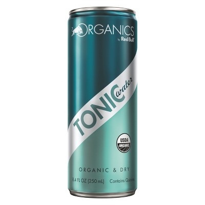 slide 1 of 1, Red Bull Organics Tonic Water Energy Drink - 8.4 fl oz, 8.4 fl oz