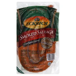 Eckrich Natural Casing Smoked Sausage 39 oz