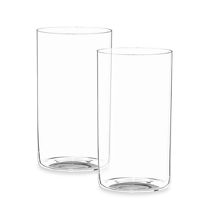 slide 1 of 1, Riedel H2O Classic Bar Long Drink Beer Glasses, 2 ct