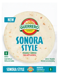 Guerrero Tortillas Flour Sonora Style Soft Taco 10 Count