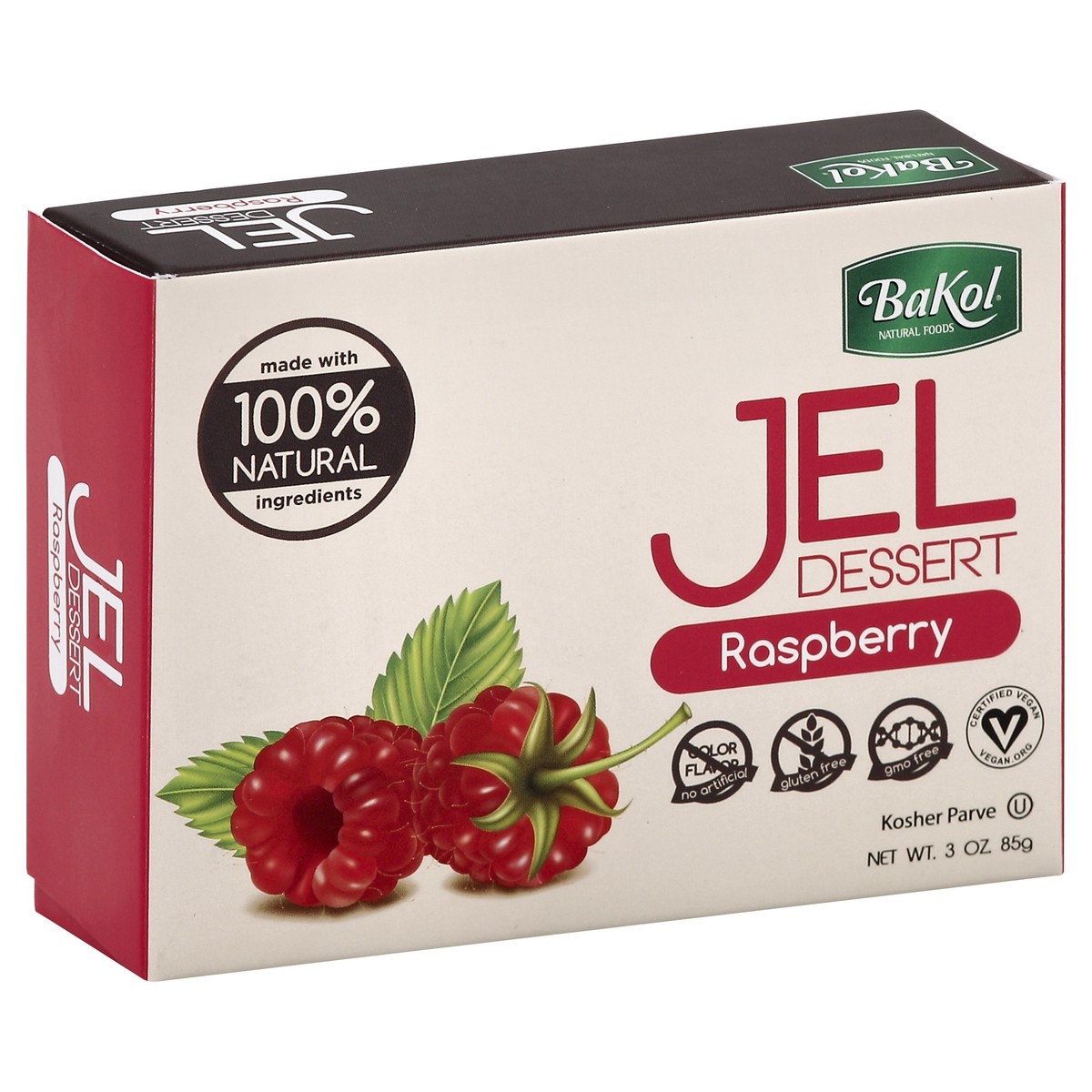 slide 2 of 5, BaKol Raspberry Jel Dessert, 1 ct