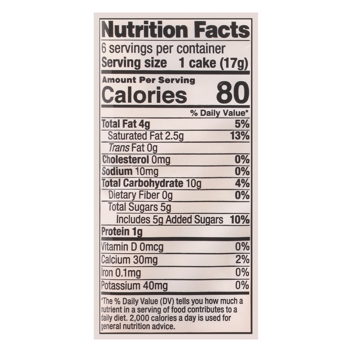 slide 9 of 13, Element Snacks Rice Cake Vanilla Ora, 3.5 oz