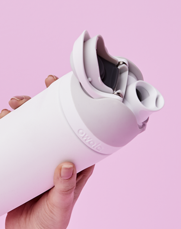 slide 6 of 7, Owala 32 oz FreeSip Shy Marshmallow, 32 oz