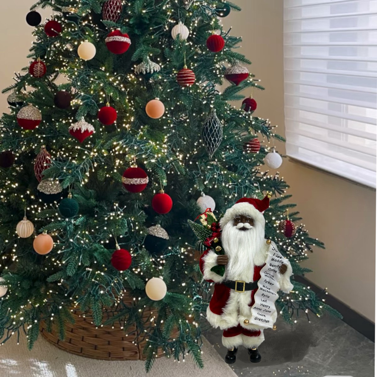 slide 2 of 3, 16" Santa Tabletop Decor By Ashland, 16 in